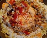 Foto langkah ke 2 dari resep Nasi Goreng Udang Saus Tomat.