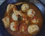 Foto langkah ke 4 dari resep Telur, Tahu Bumbu Bali.