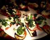 Une image de l'étape 3 de Chips d’aubergine d’été.