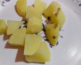 আলু টিক্কি ছোলে চাট (aloo tikki chole chaat recipe in Bengali) রেসিপি ধাপ - 1 ছবি