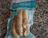 Foto del paso 1 de la receta: Hojaldre sin gluten con morcilla de arroz y huevas a la plancha