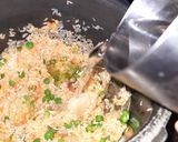 A picture of step 5 of Kesari pulao.
