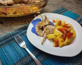 Foto del paso 7 de la receta: Muslo de pavo con patatas al horno de Sabor Cookpad