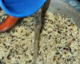 A picture of step 4 of Urad Dal Khichdi.