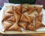 A picture of step 4 of Spicy Minced meat Sambusa aka Samosas #authormaraton#.