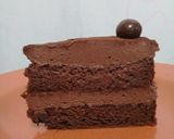 Foto langkah ke 9 dari resep Chocolate Truffle cake.
