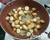 A picture of step 2 of Baby Potato Fry.
