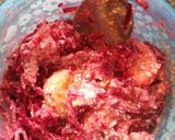 A picture of step 2 of Orange pink salad.