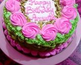 A picture of step 6 of Pistachio cake.