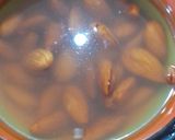 A picture of step 1 of Homemade almond milk.