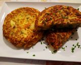 Hiszpański omlet ze szparagami krok przepisu 5 zdjęcie