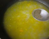 A picture of step 2 of Egg Drop Lemon Coriander Soup.