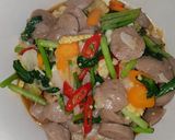 Foto langkah ke 3 dari resep Capcay baso.