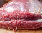 Foto del paso 3 de la receta: Picanha Rellena al horno /Picanha Recheada no forno