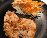 รูปขั้นตอนการทำที่ 5 ของ ไก่ทงคัตสึ กับ สลัด