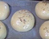 A picture of step 4 of Sesame seed burger baps.