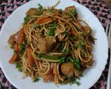 सोया चंक्स नूडल्स SoyaChunksNoodles रेसिपी चरण 6 फोटो