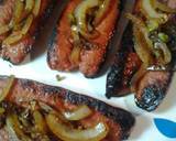 Cheesy caramelized onions on splitdogs recipe step 3 photo