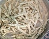 A picture of step 2 of Kurkuri Bhindi (Fried Okra).