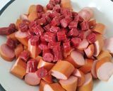 Foto del paso 4 de la receta: Arroz Chaufa de salchichas