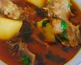 A picture of step 8 of Potato_mutton.