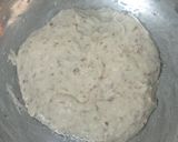 Foto langkah ke 1 dari resep Flaxseeds Pandan Swirl Sourdough Bread.