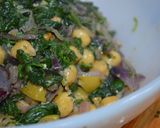 Foto del paso 7 de la receta: Ensalada tibia de Garbanzos, espinaca y nueces