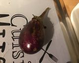 Une image de l'étape 4 de Gambas géantes à l'ananas, aubergine et tomates cerises.