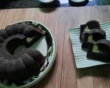 Foto langkah ke 6 dari resep Bolu Kukus Ketan Hitam Keju Lumer.