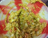 A picture of step 3 of Mix veggies pakora.