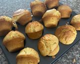 A picture of step 6 of Sponge vanilla muffins.