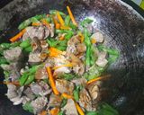 Foto langkah ke 3 dari resep Tumis Buncis Ati Ampela.