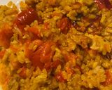 A picture of step 9 of Stuffed Peppers with Rice.