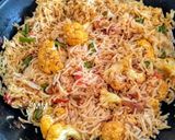 A picture of step 8 of Vegetable Pulao.