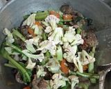 Foto langkah ke 3 dari resep Tumis Paklay Ati Ampela.