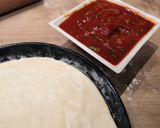 Une image de l'étape 8 de Pizza parmigiana.