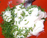 Foto del paso 2 de la receta: Queso crema con ciboulette (para untar)