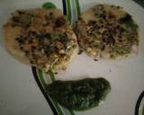 Bread & sprouts Uttapam recipe step 8 photo