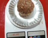 Foto langkah ke 2 dari resep Crabby Patty / daging isi burger.