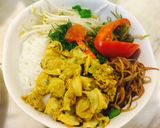 Hình bước làm 8 của món Bún ngao nghệ chua cay