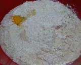 Hình bước làm 1 của món Bánh mì nướng sốt cheese chà bông