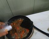 Foto langkah ke 3 dari resep Kailan organik siram daging pedas.