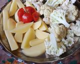ফুলকপি দিয়ে রুই মাছের ঝোল (Ful kopi diye rui macher jhol recipe in Bengali) রেসিপি ধাপ - 1 ছবি