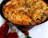 عکس مرحله 9 از دستور پیتزا قارچ و گوشت🍕