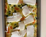 Foto del paso 4 de la receta: Tortilla al horno de zapallitos, zanahoria 🥕 y queso 🧀