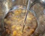 A picture of step 1 of Oreo banana bread.