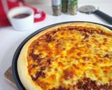 Foto langkah ke 16 dari resep Bolognese Pizza.