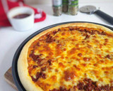 Foto langkah ke 16 dari resep Bolognese Pizza.