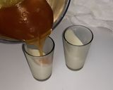 A picture of step 6 of Thandai Orange Mousee....no Gelatin.
