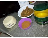 A picture of step 4 of Tuwon Semolina Miyan Kubewa Bushasshe.